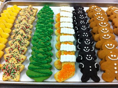 Assortment of Holiday Cookies